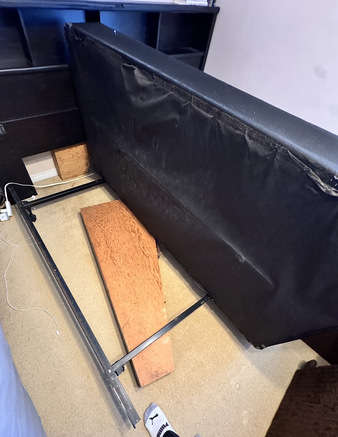 King Size Box Spring and Metal Frame - photo 5