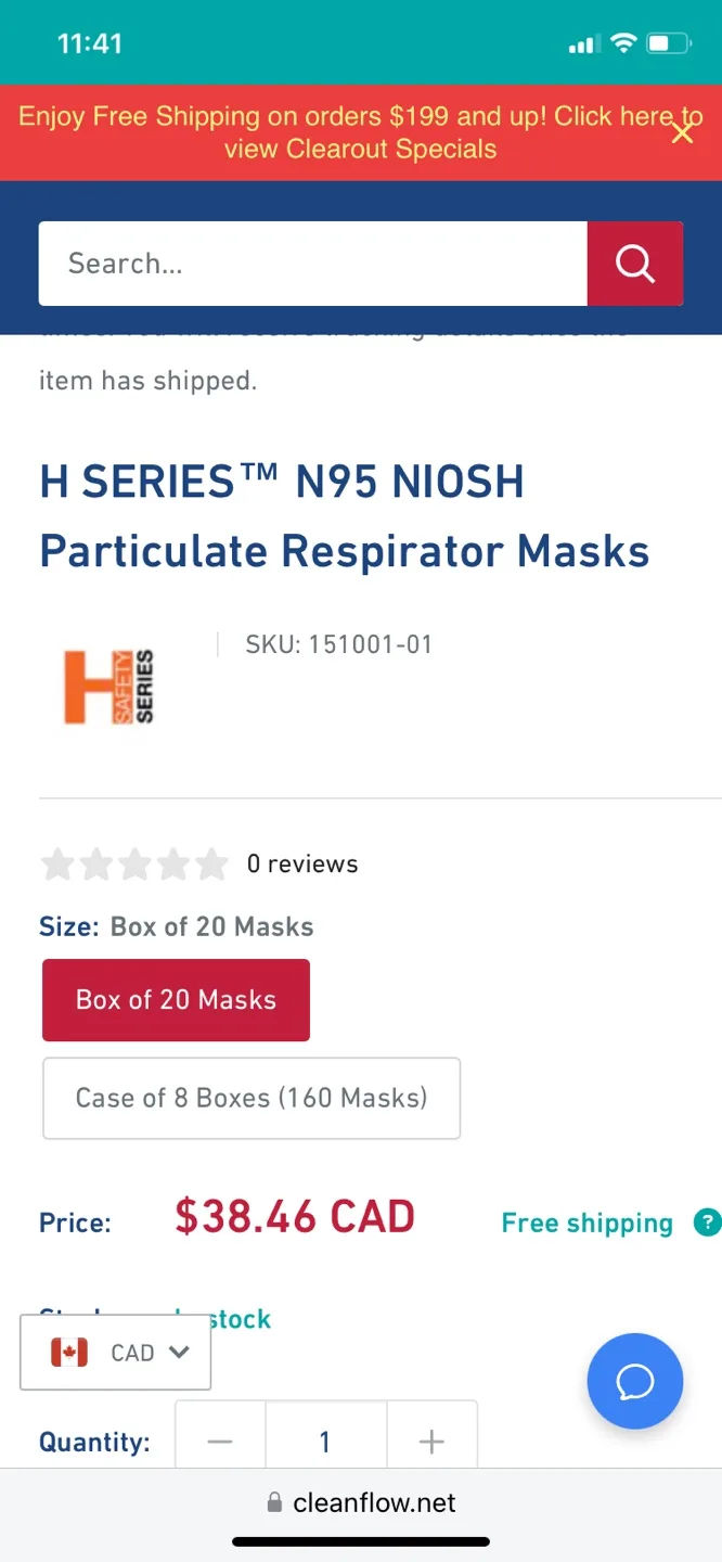 NEW N95 NIOSH Respirator Masks (Box of 20)-2 available image indicator(5)