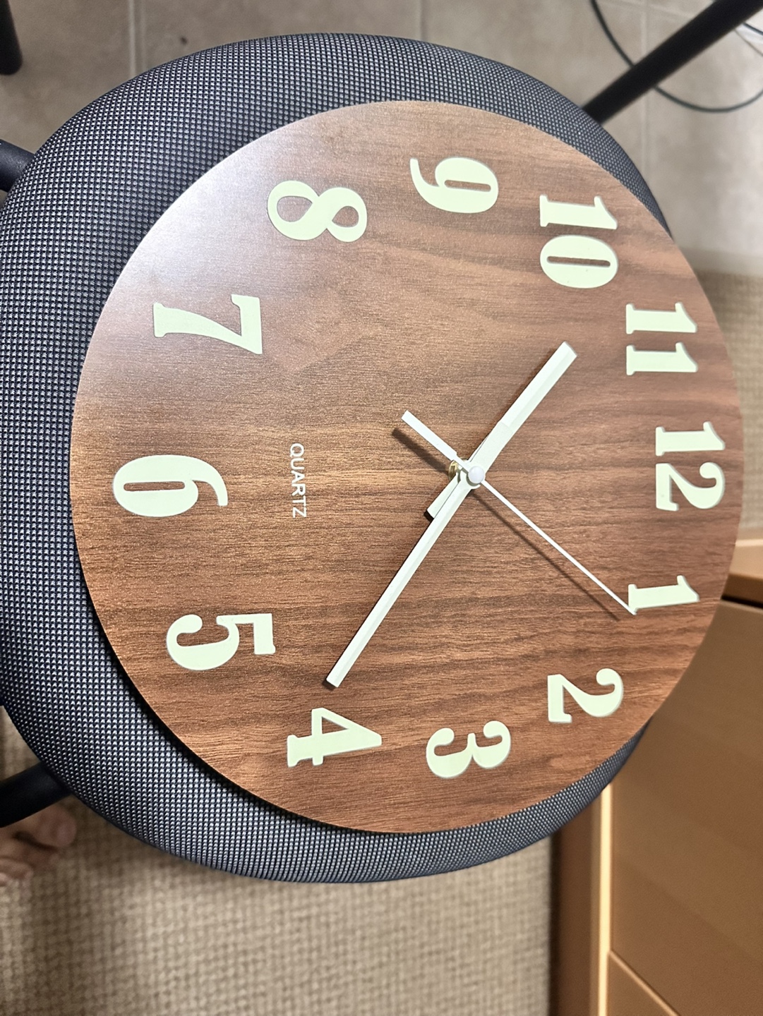 Wooden Wall Clock #freecycle