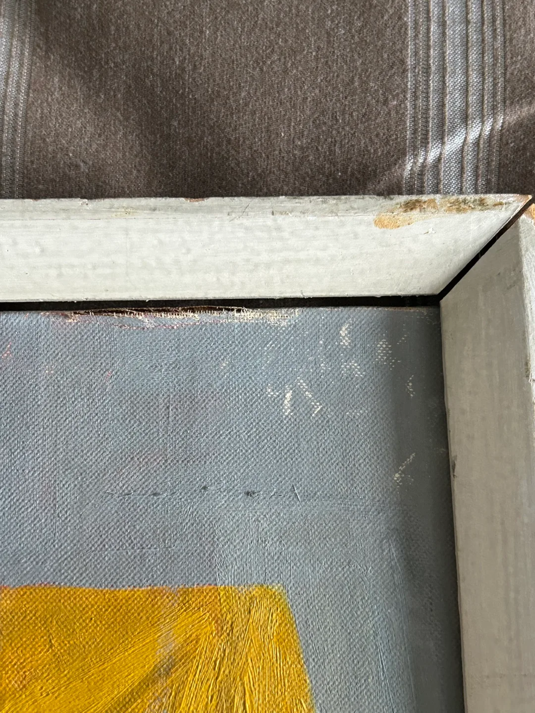 $90  MCM clown oil painting art puppet marionette Punch Judy image indicator(7)