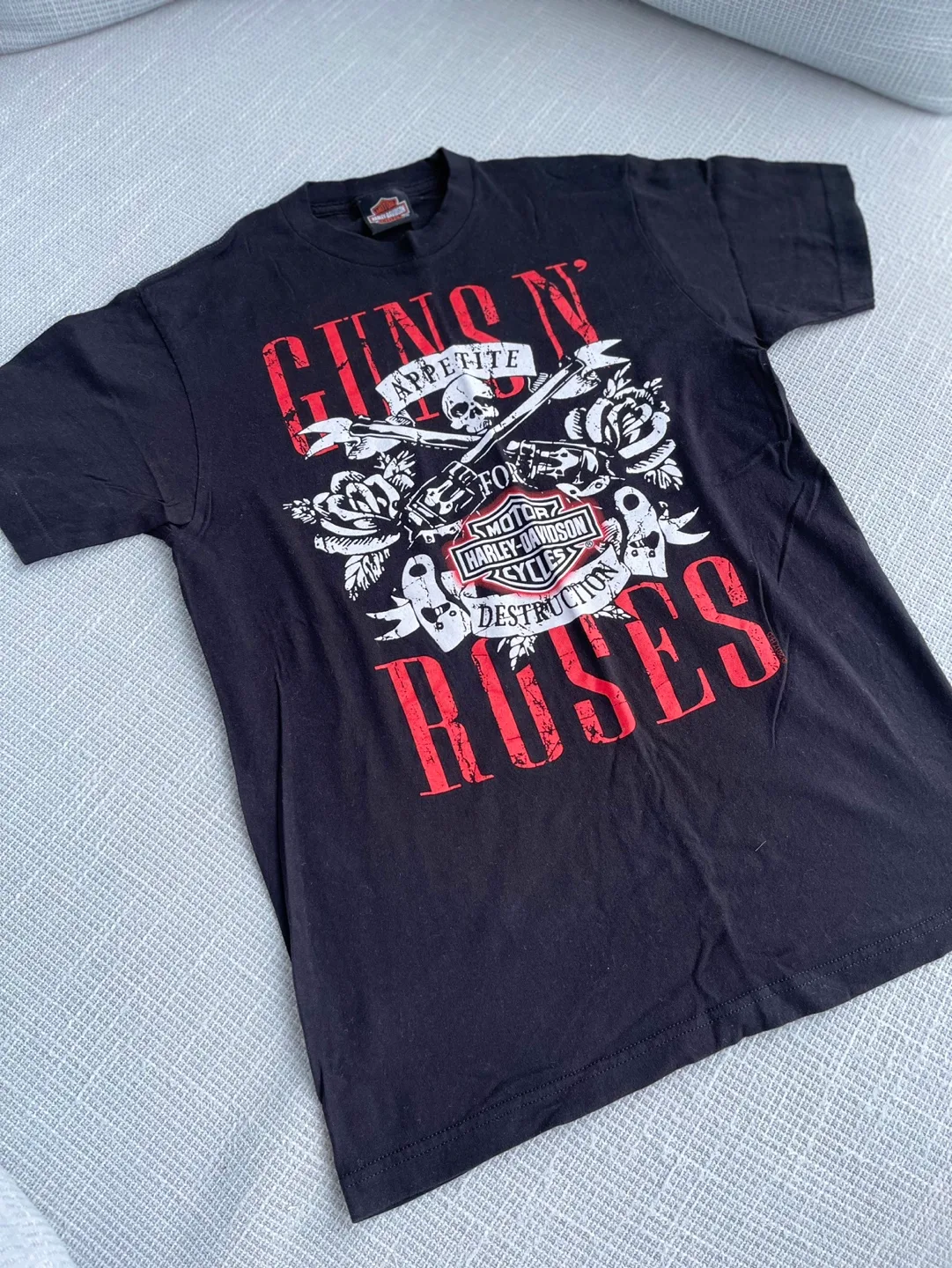 Guns N' Roses Harley Davidson T-Shirt thumbnail