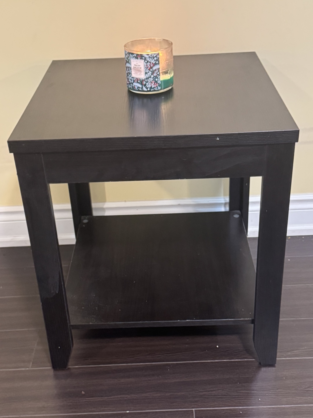 Black End Table