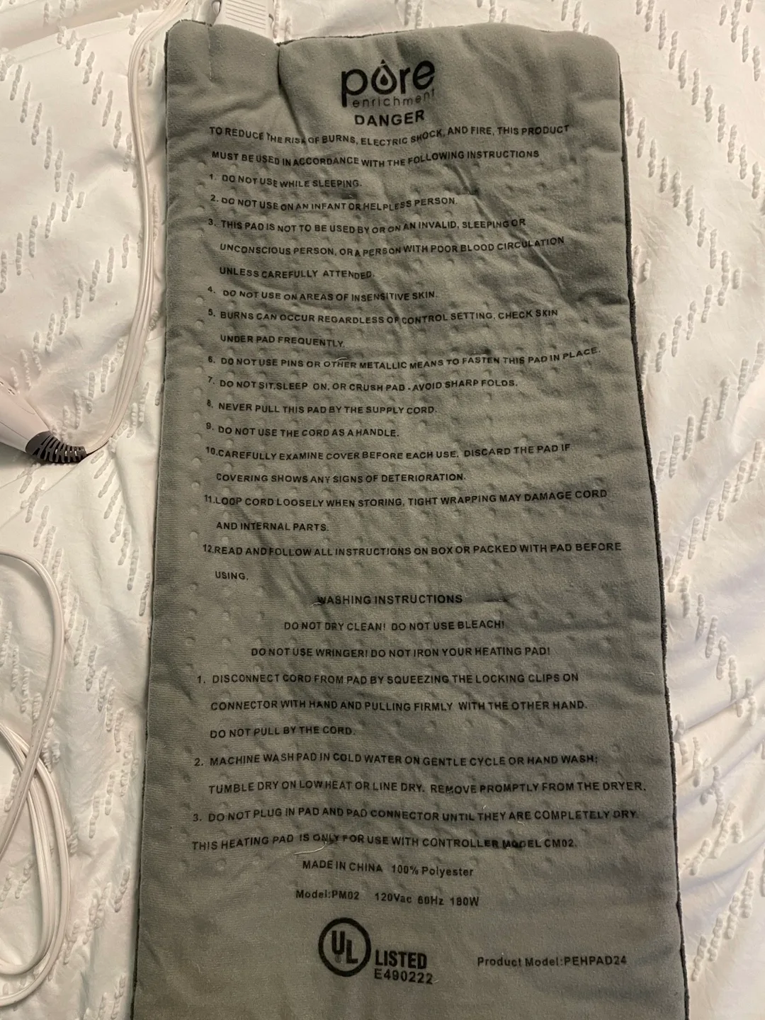 ‼️ Moving Sale - Electric Heating Pad image indicator(2)
