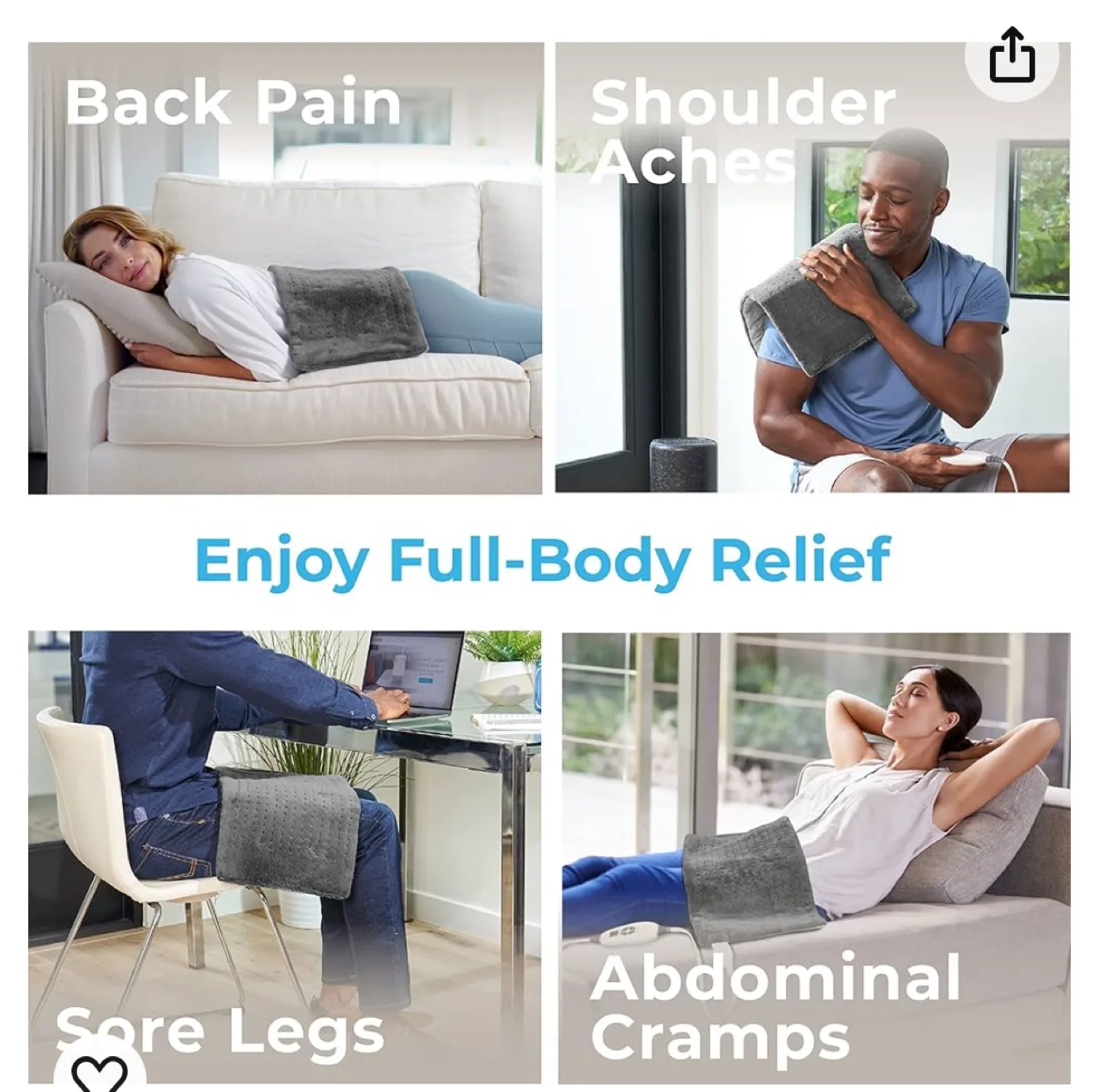 ‼️ Moving Sale - Electric Heating Pad image indicator(5)