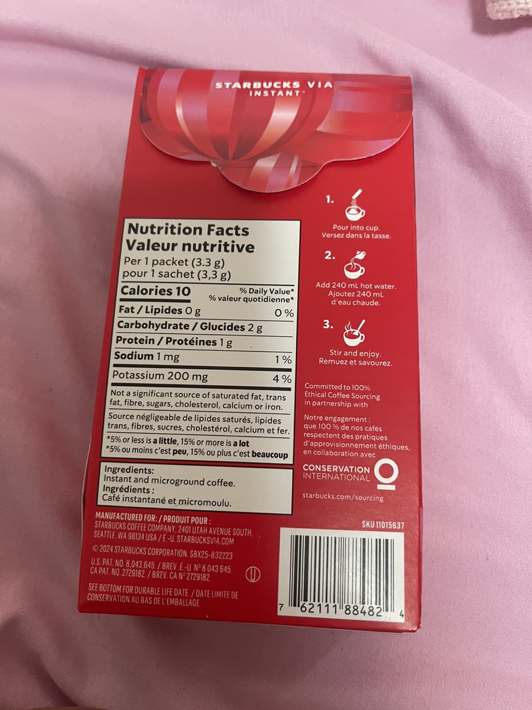 Starbucks Via Instant Christmas Blend 2024 #freecycle - photo 2