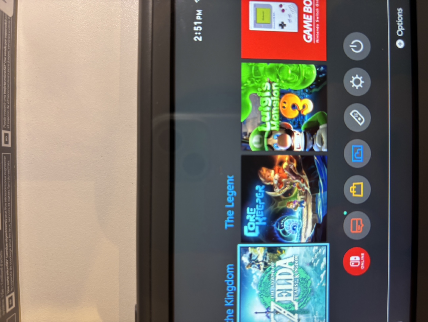 Nintendo Switch Lite - Grey (small screen scratch) - photo 5