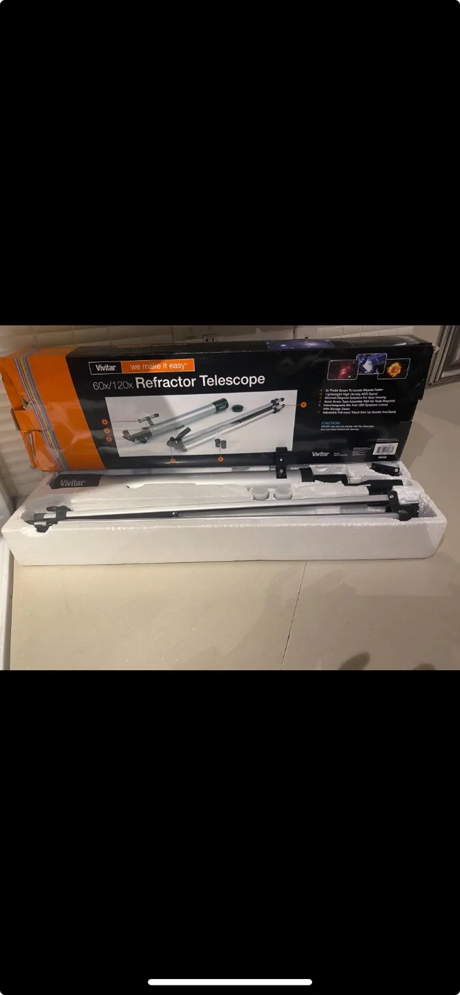 Vivat 60x/120x Refractor Telescope image indicator(2)