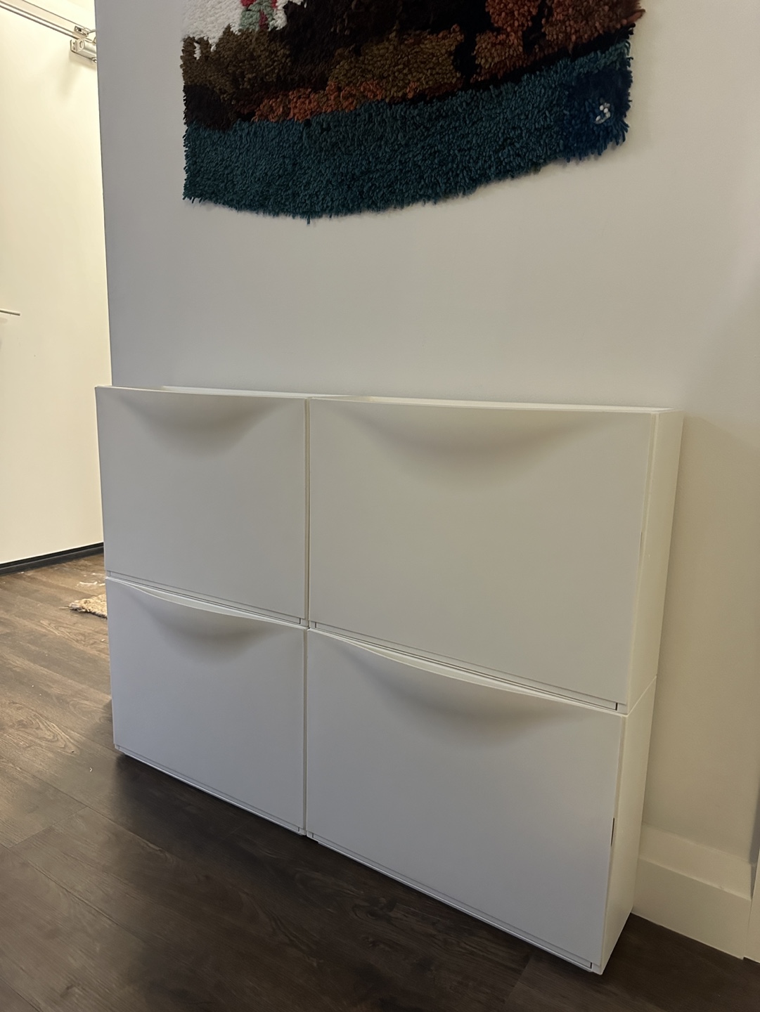 1 sets of IKEA Trones Shoe Cabinets