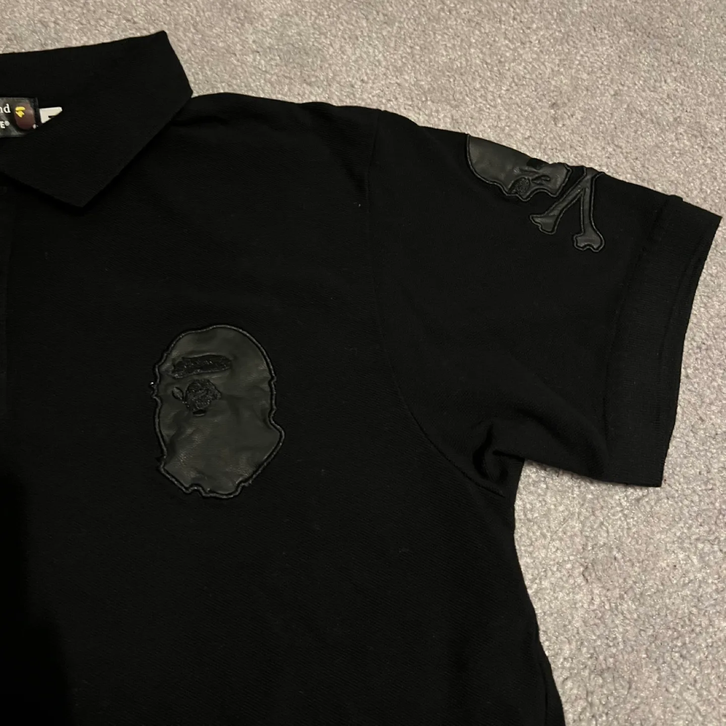 BAPE x Mastermind Japan Skull Polo Shirt image indicator(2)