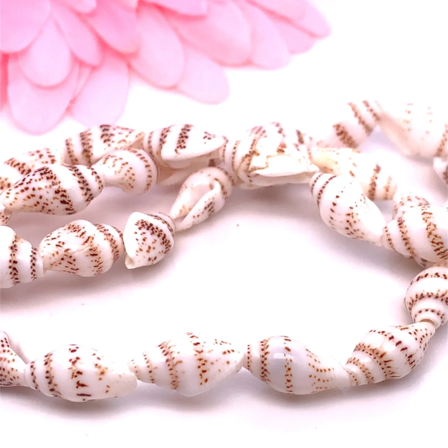 Seashell choker Necklace 14” image indicator(5)