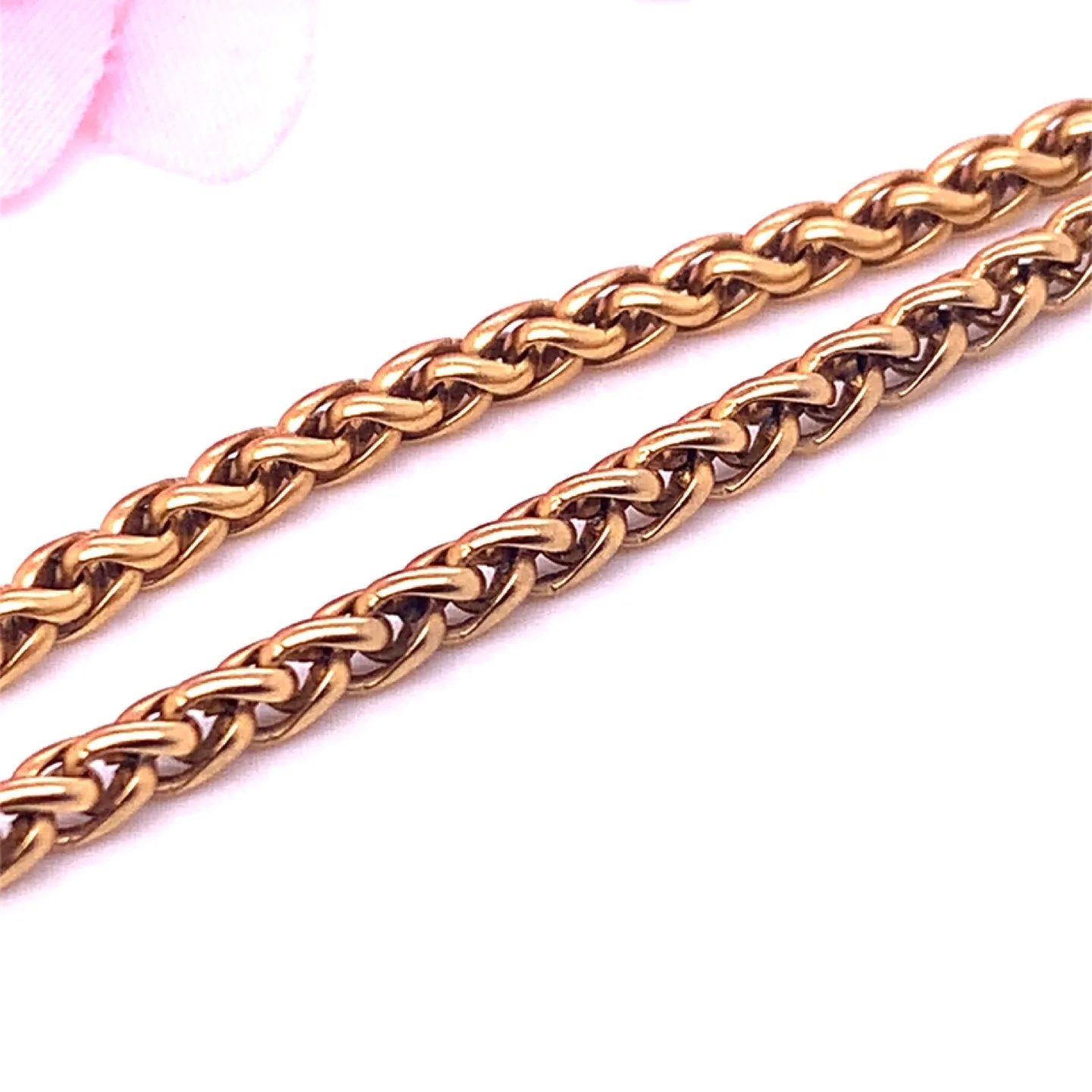 18KGP Gold Plated Chain Necklace image indicator(5)