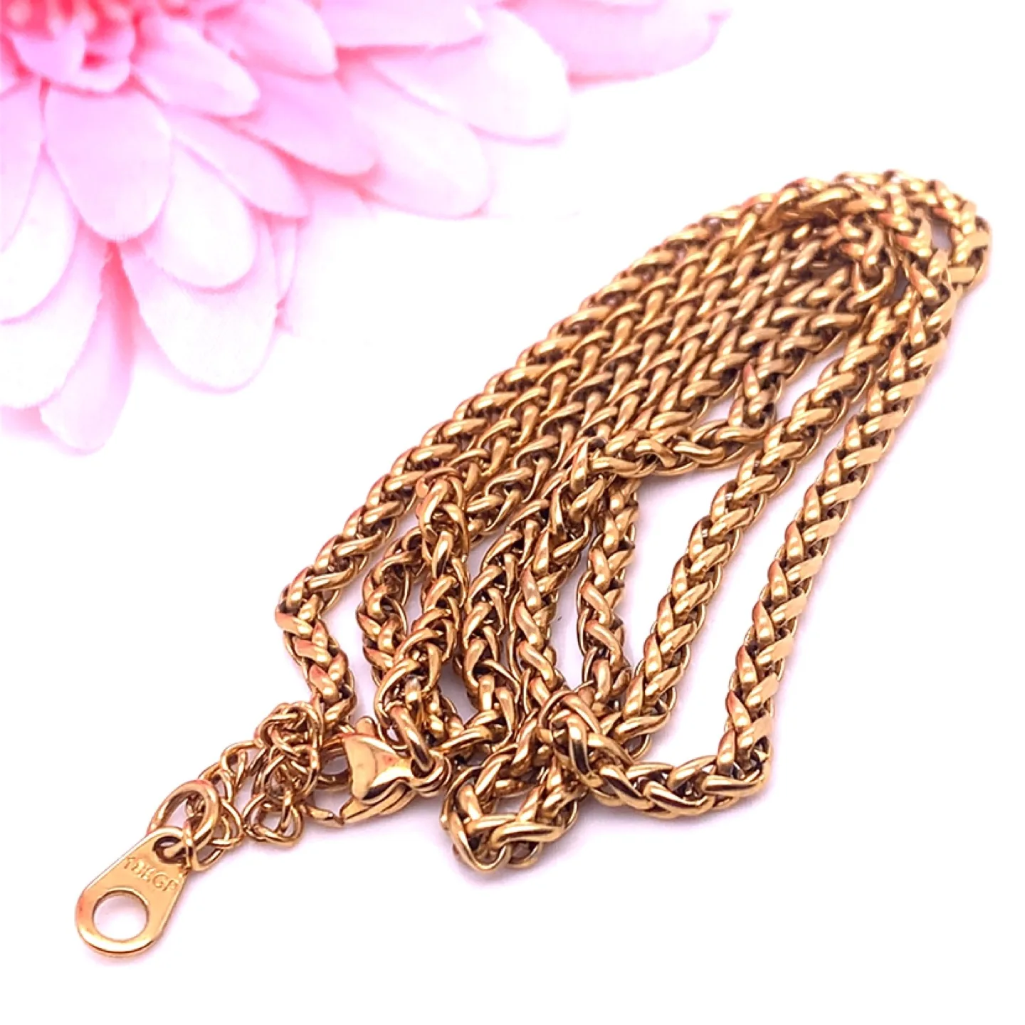 18KGP Gold Plated Chain Necklace image indicator(3)