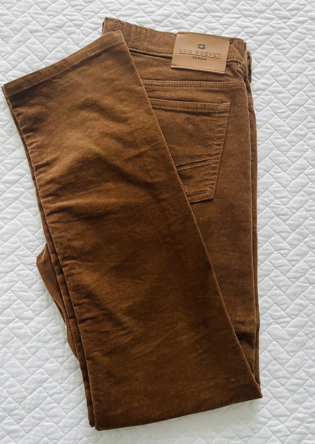 LUC BREVET Corduroy Pants for sale - photo 2