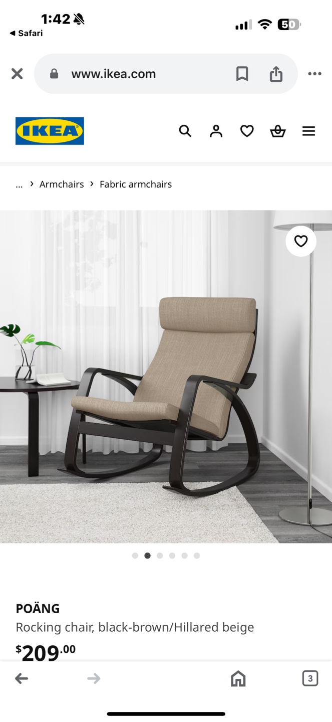 IKEA Poäng Rocking Chair - photo 4