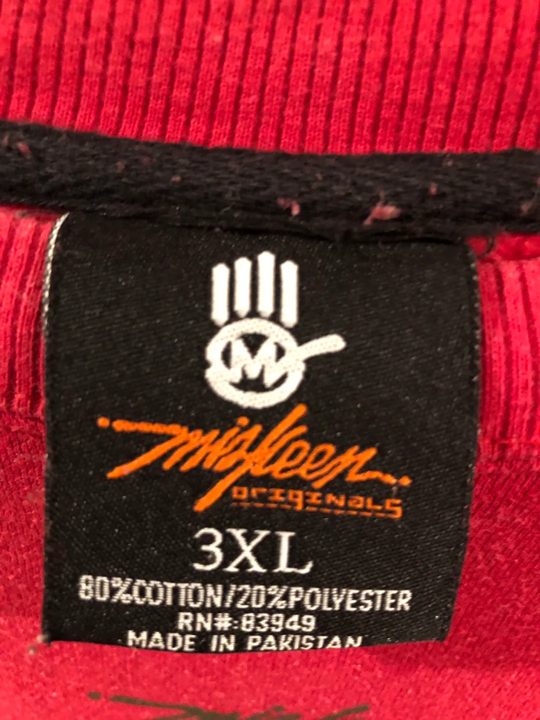 Mijzen Originals Red Separate the Weak Sweatshirt image indicator(2)