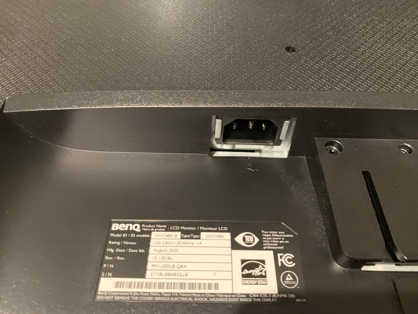 BenQ GW2480 24 inch Monitor image indicator(3)
