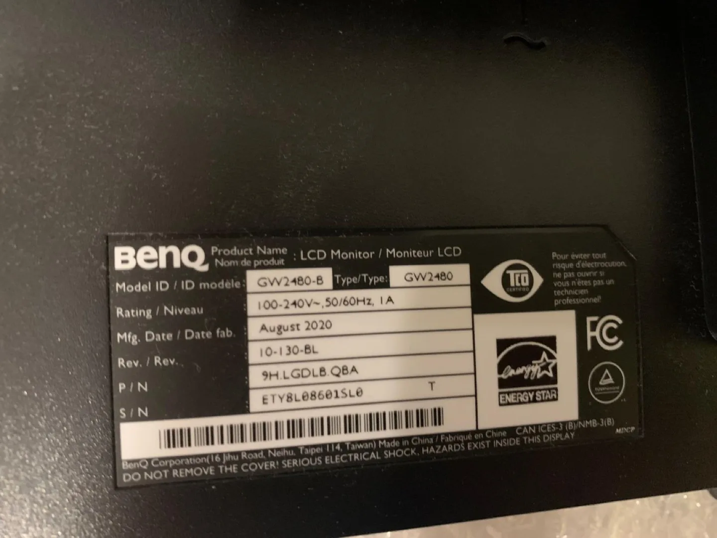BenQ GW2480 24 inch Monitor image indicator(2)