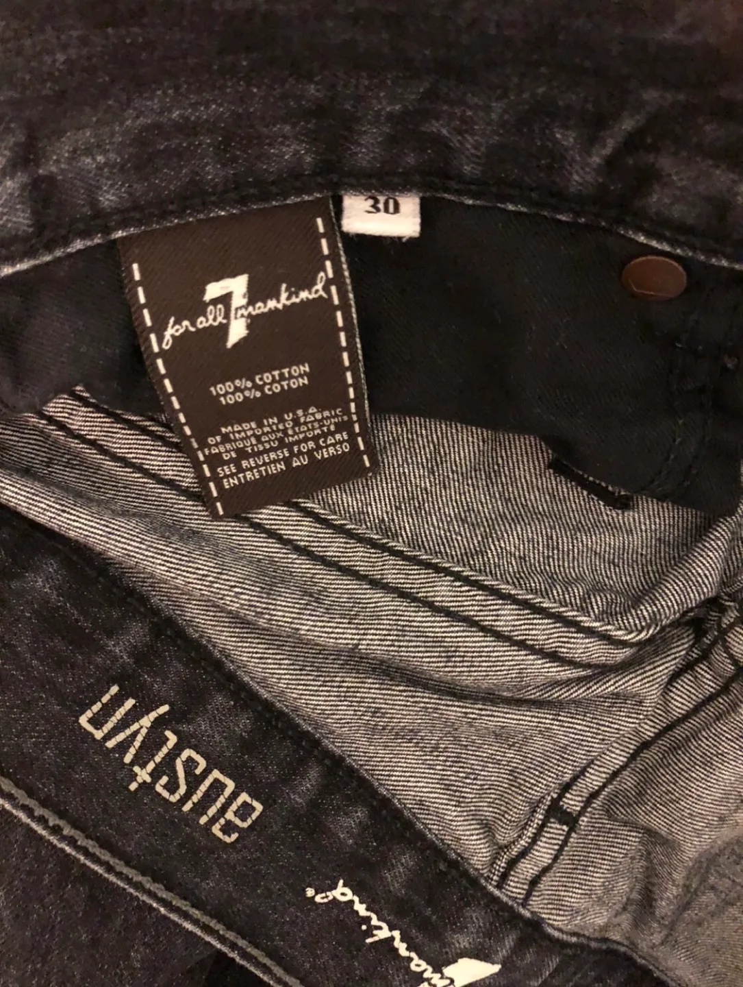 7 For All Mankind Austin Jeans - Size 30 for men image indicator(2)