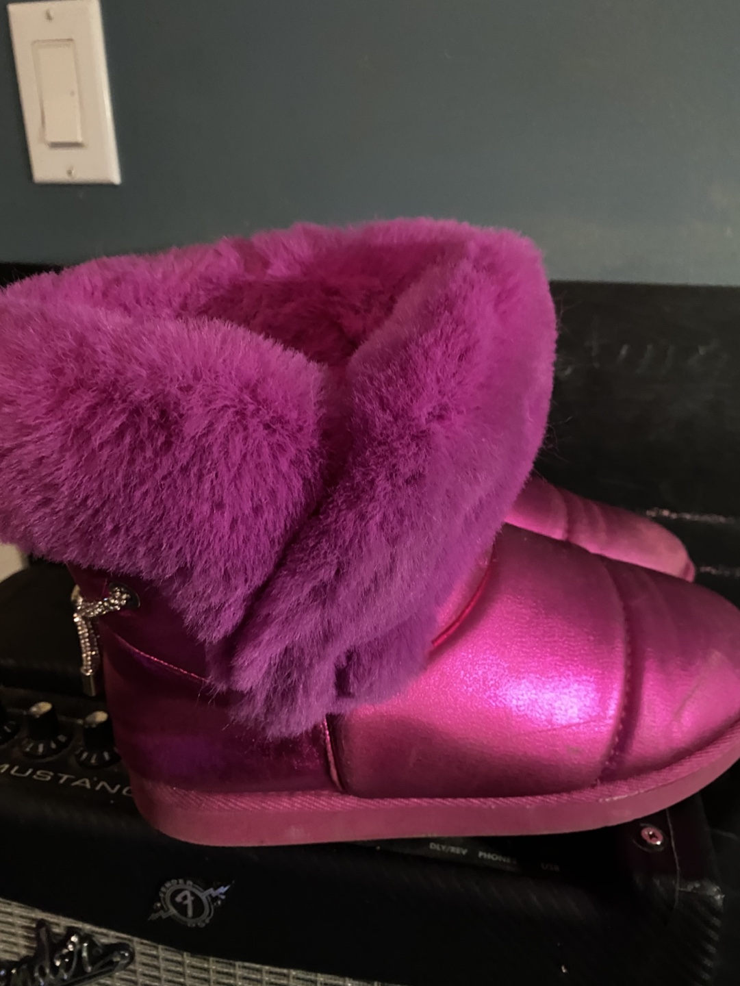 Juicy Couture Fur-Trimmed Boots - photo 2