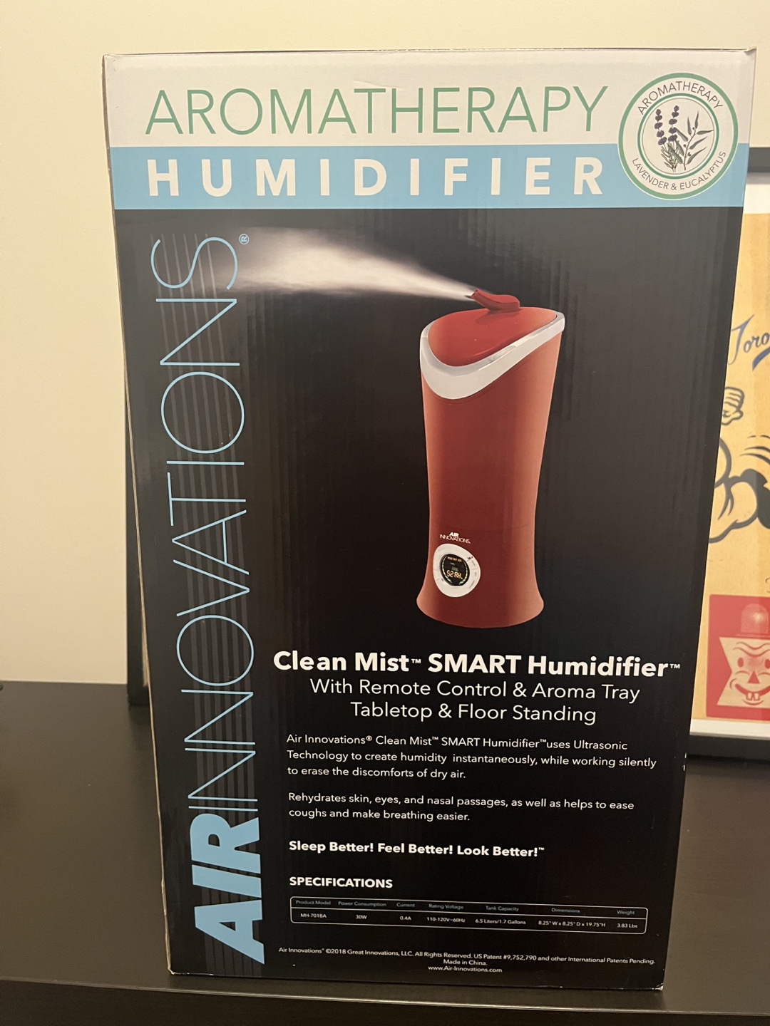 Air Innovations Clean Mist SMART Humidifier