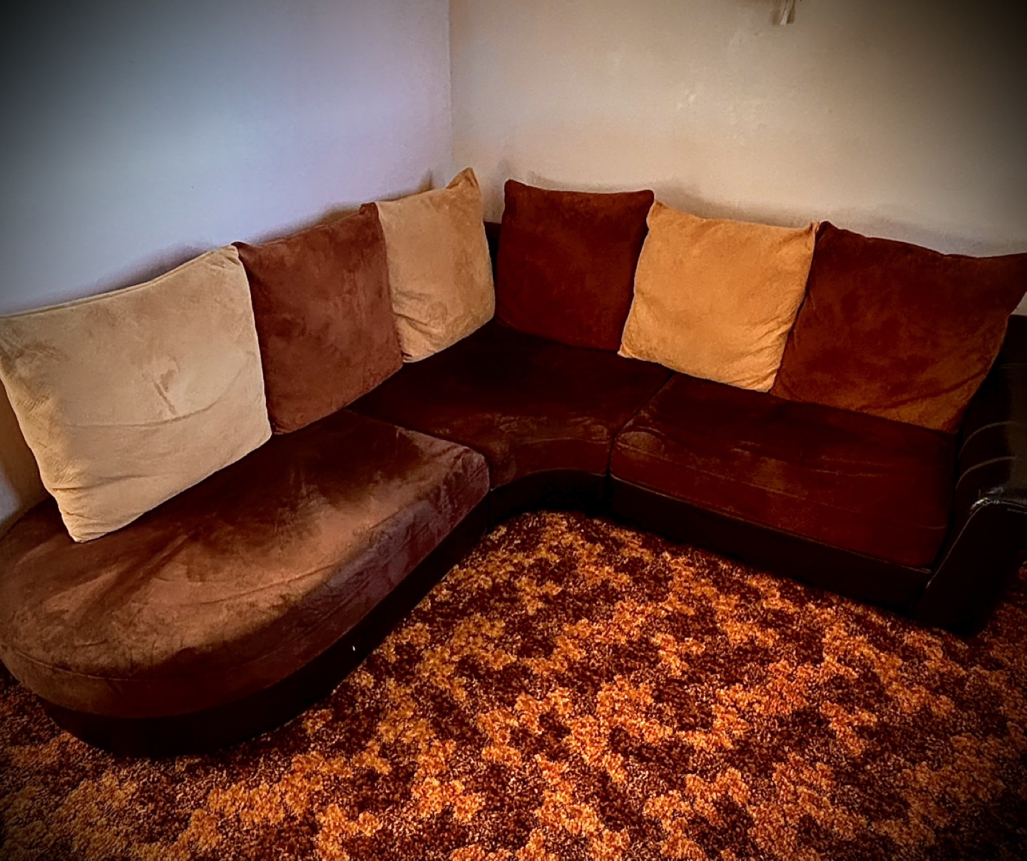 Brown Sectional Sofa