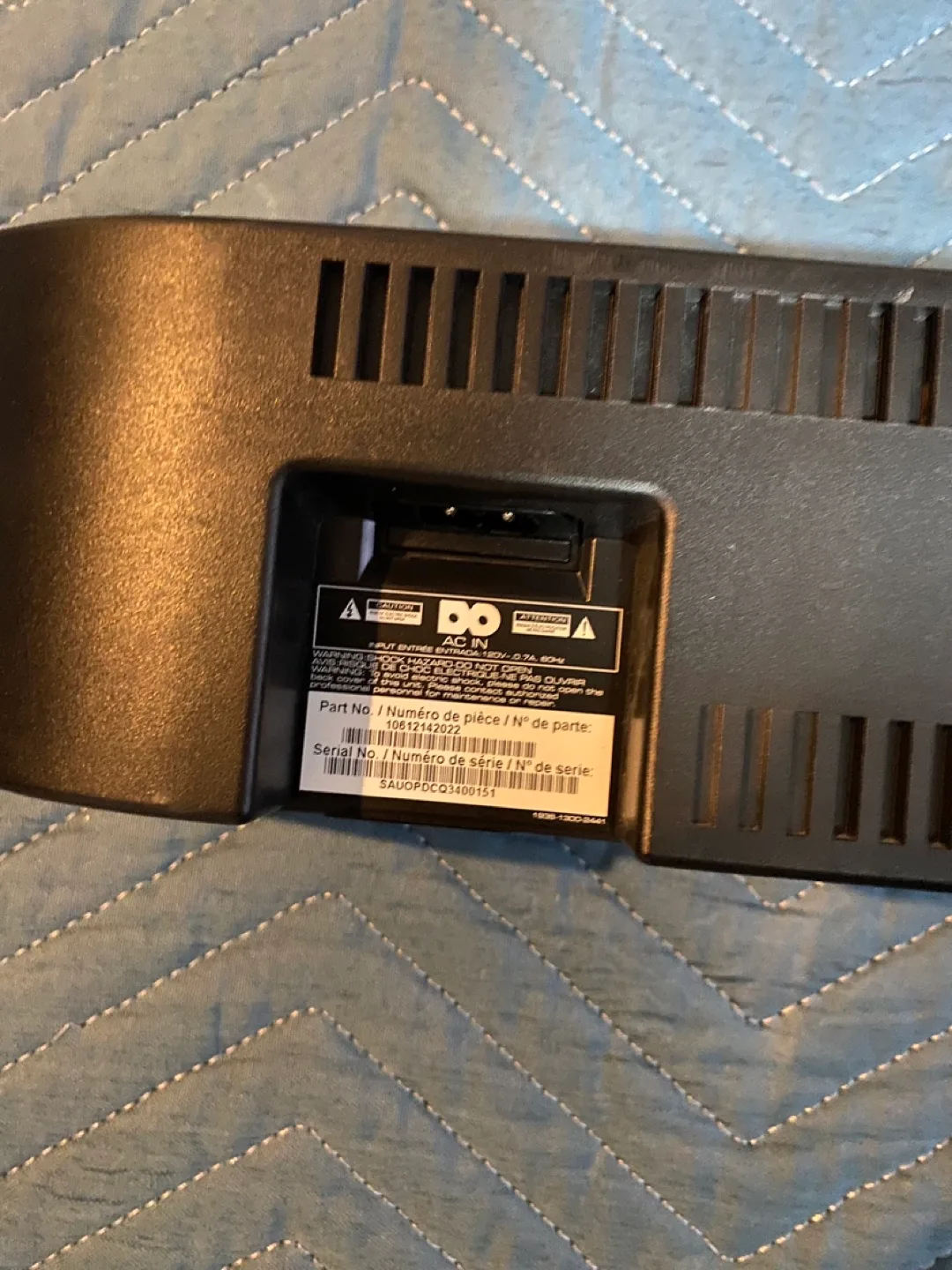 Vizio Soundbar and Subwoofer. image indicator(4)