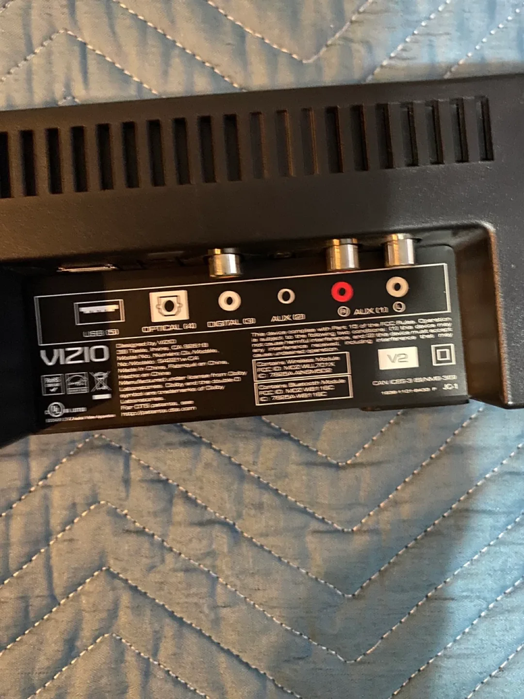 Vizio Soundbar and Subwoofer. image indicator(3)
