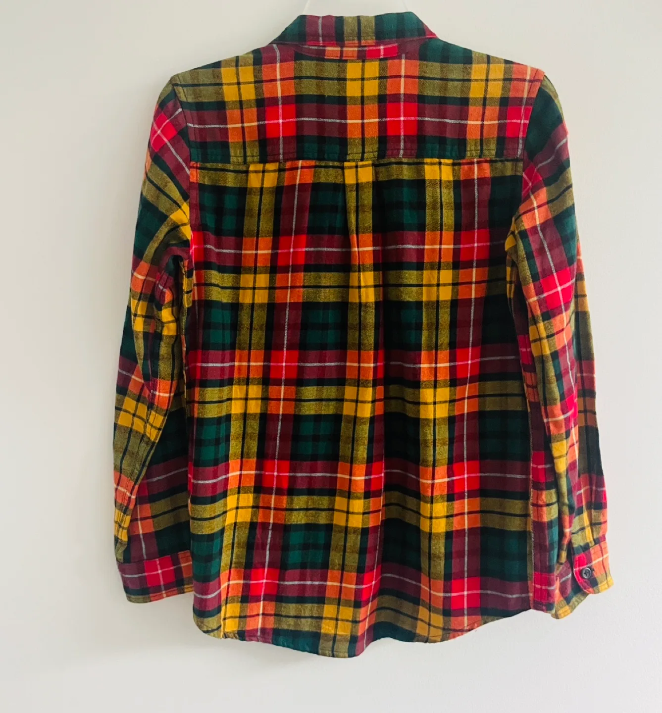 Boys Plaid Flannel Shirt in Excellent Condition! image indicator(2)