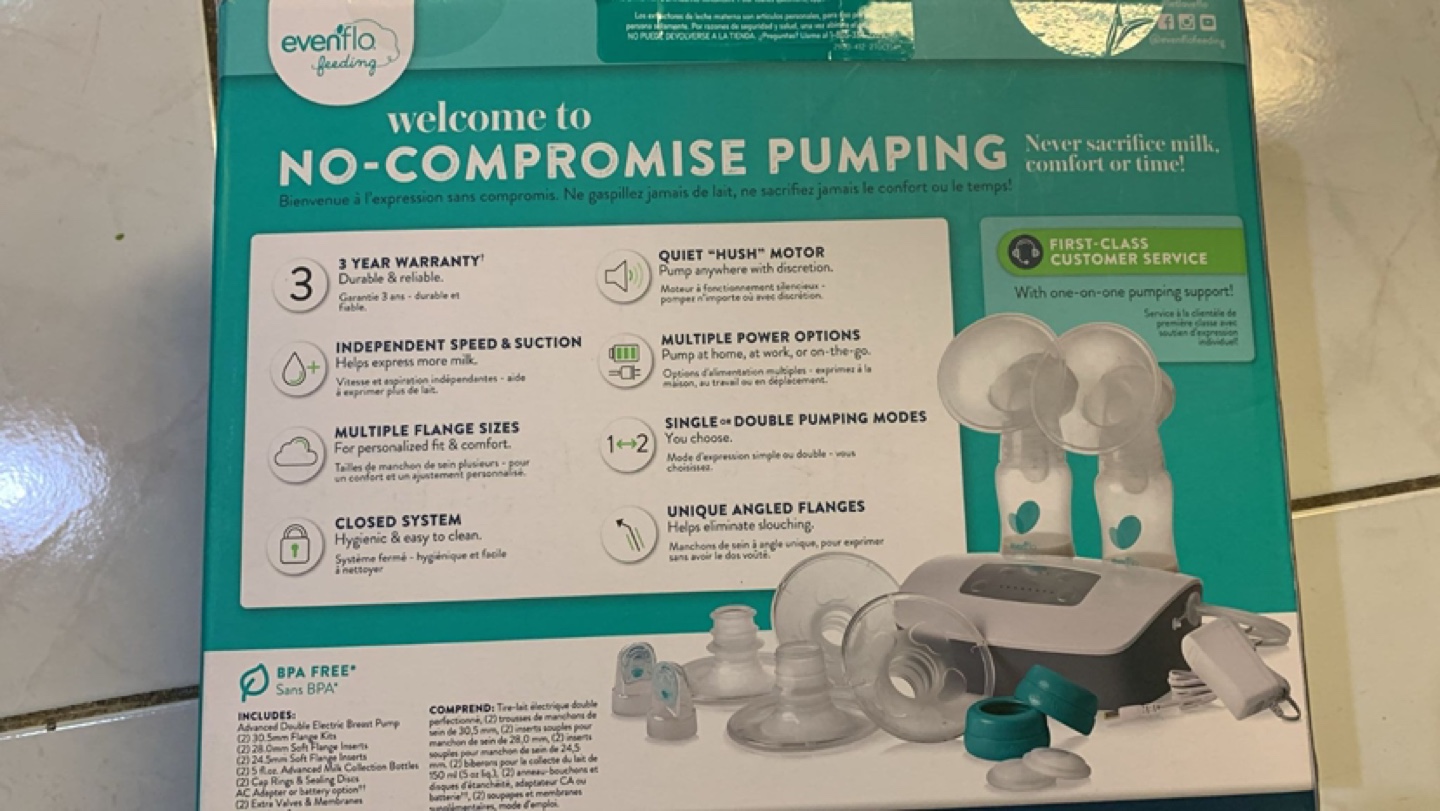 Evenflo Advanced Double Electric Breast Pump - photo 2