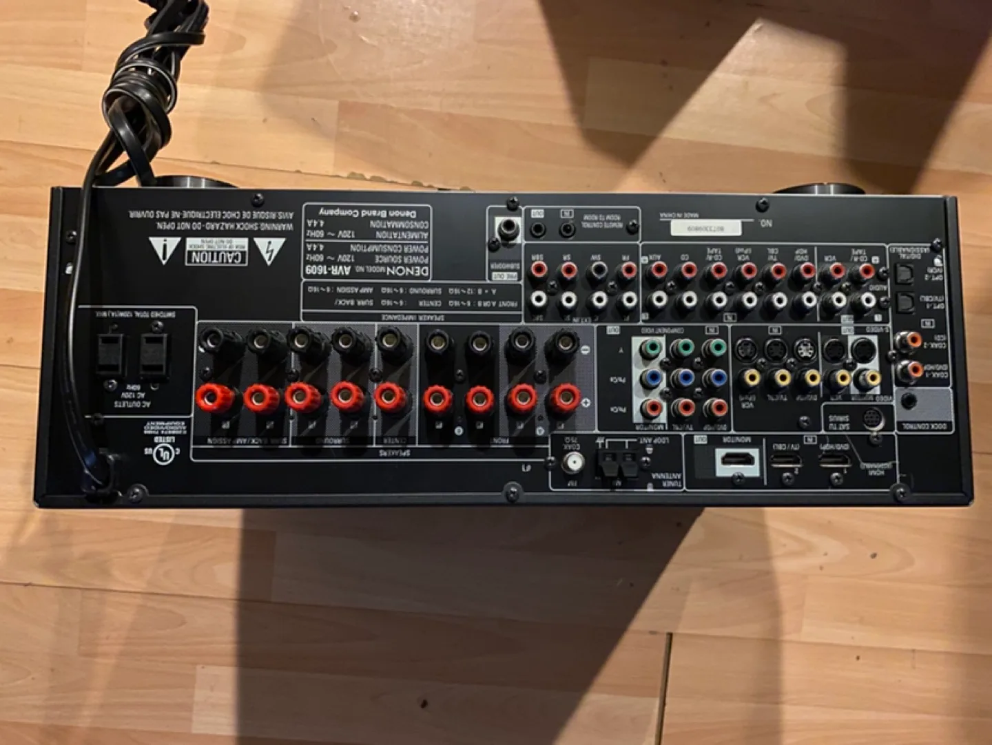 Denon AVR-1609 7.1 Channel Receiver image indicator(2)