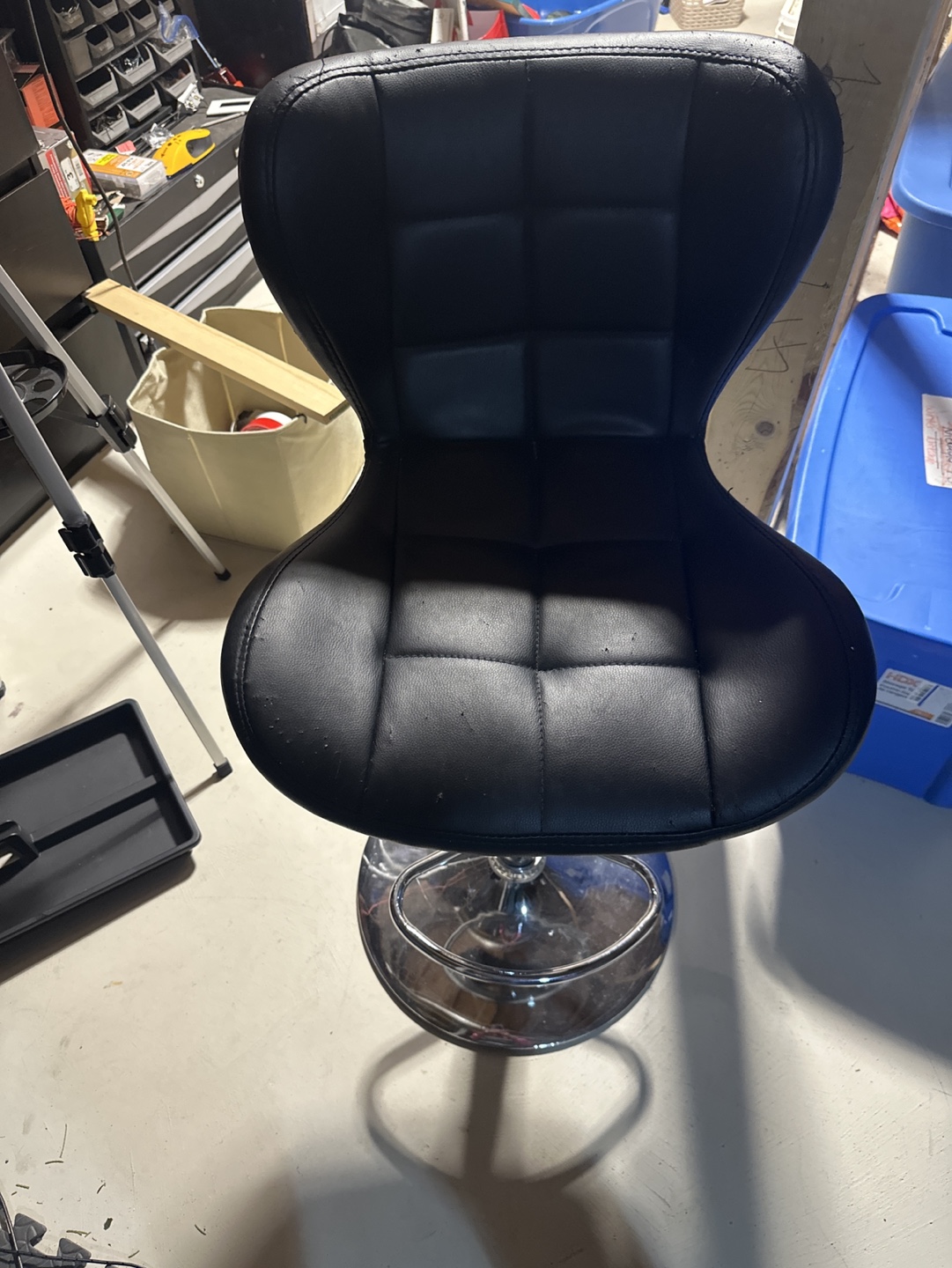 Black Bar Stool