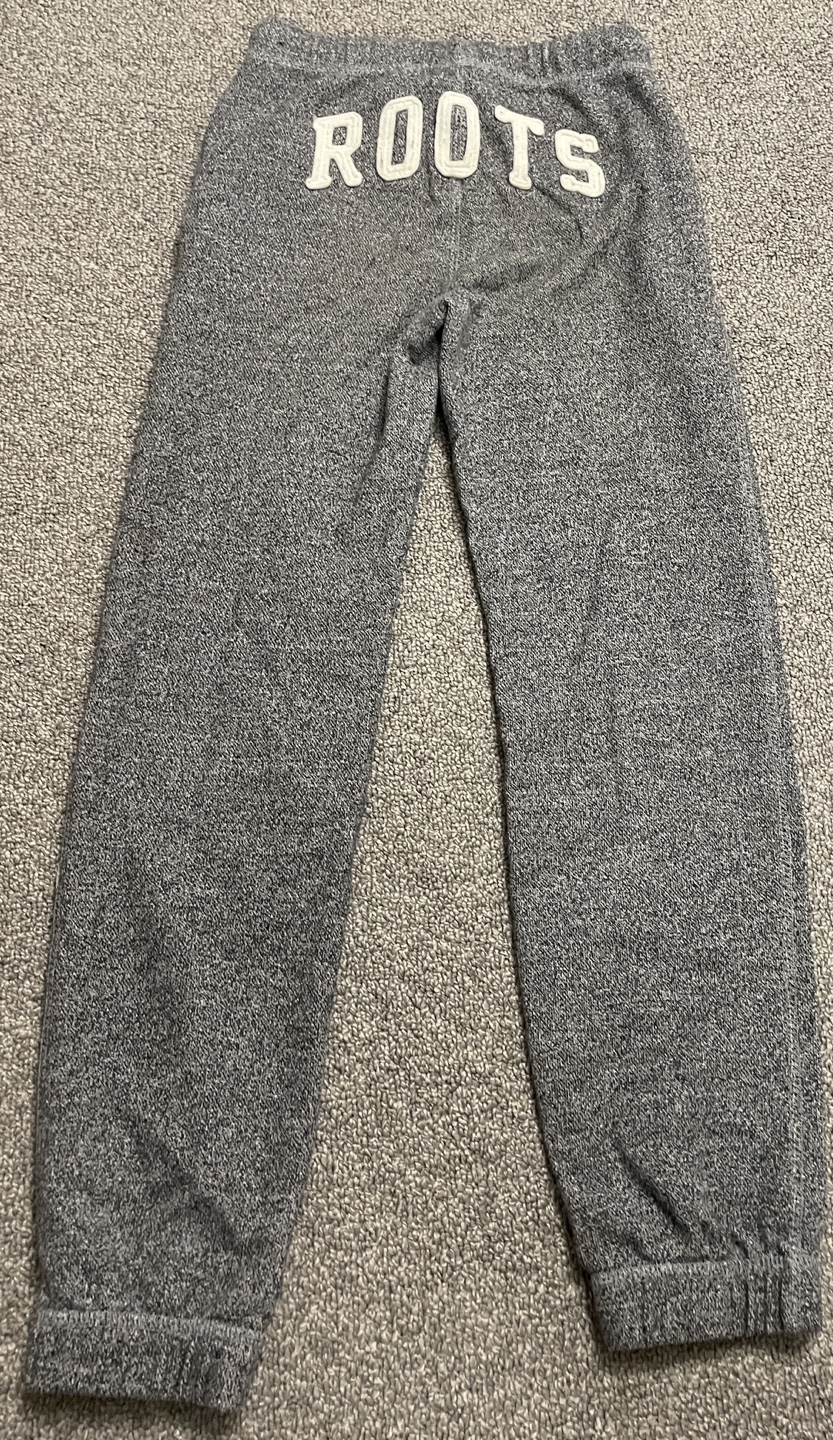 Kids Roots Grey Sweatpants size 8 - photo 2