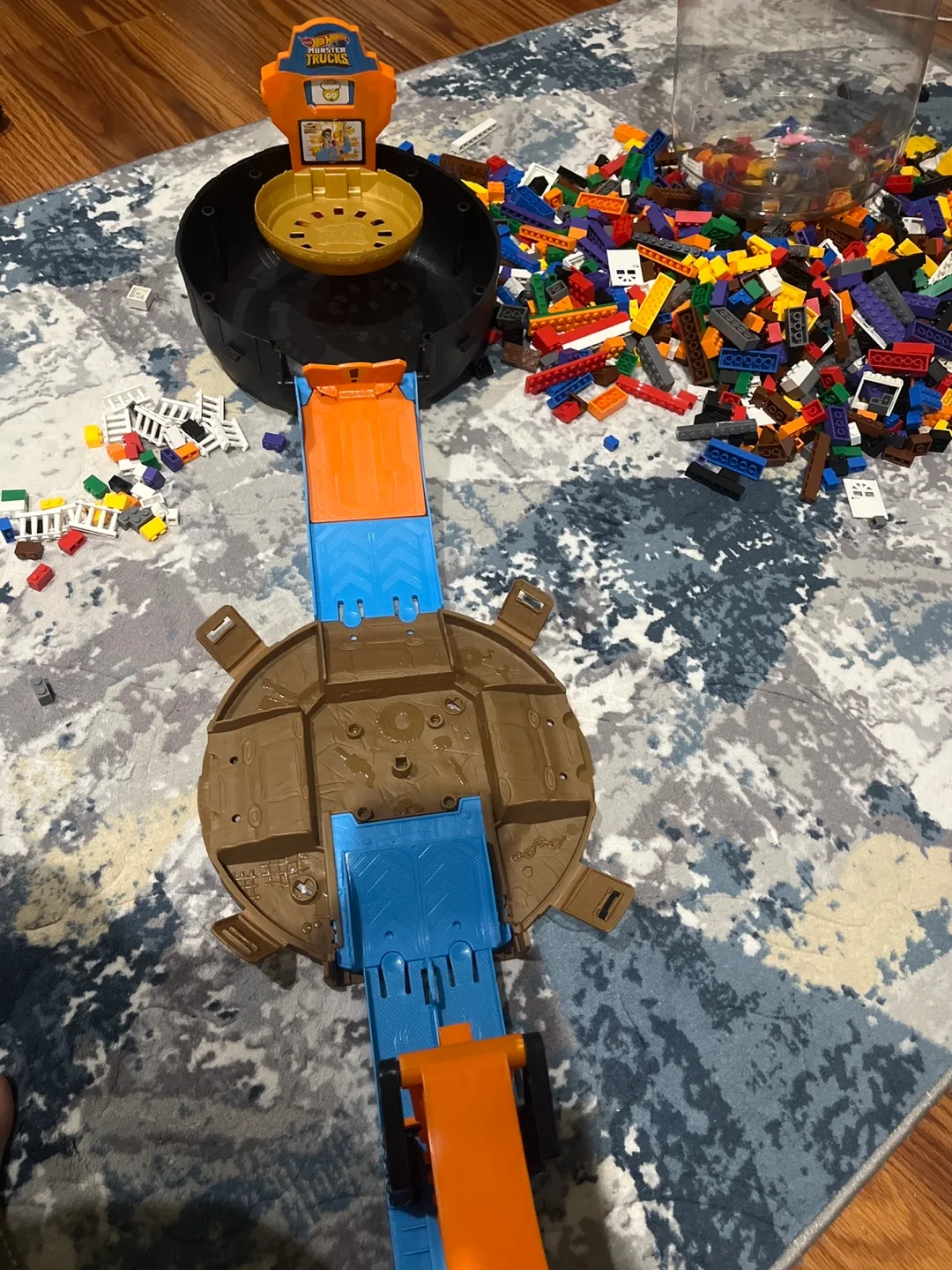 Hot Wheels Monster Trucks Launch Pad #freecycle thumbnail