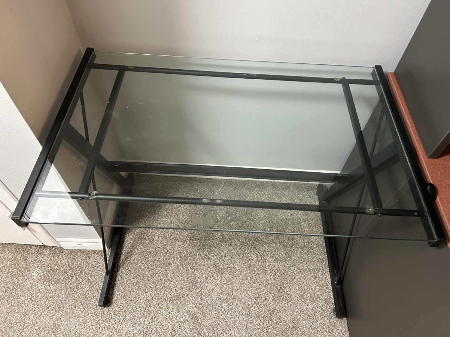 Glass Desk
