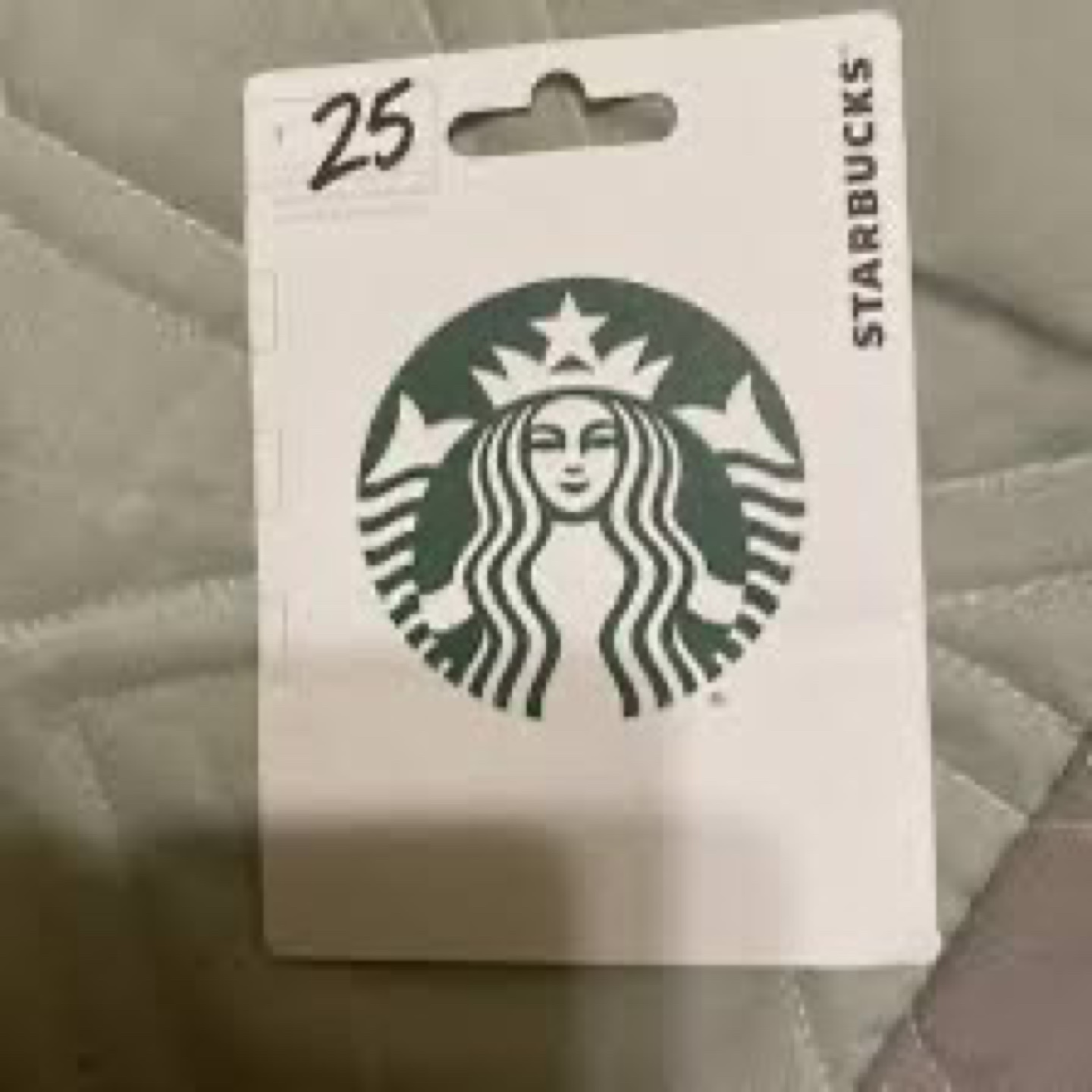 Starbucks Gift Card - $25