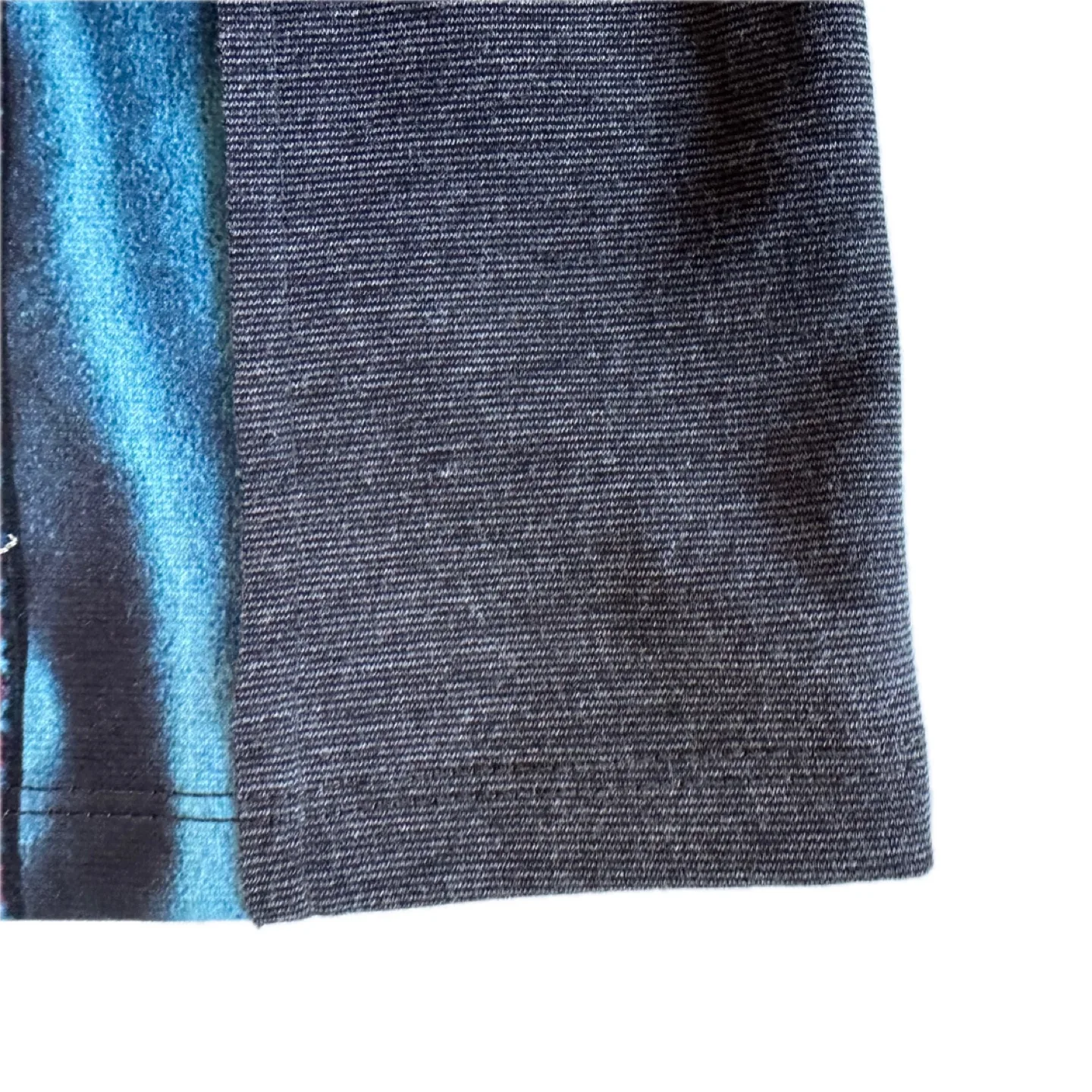 Desigual Patchwork Dress Geometric Pattern Grey Blue Size Small image indicator(8)