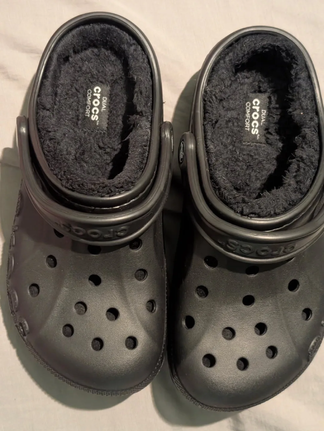 Crocs Unisex Lined Clogs Size 7 image indicator(4)