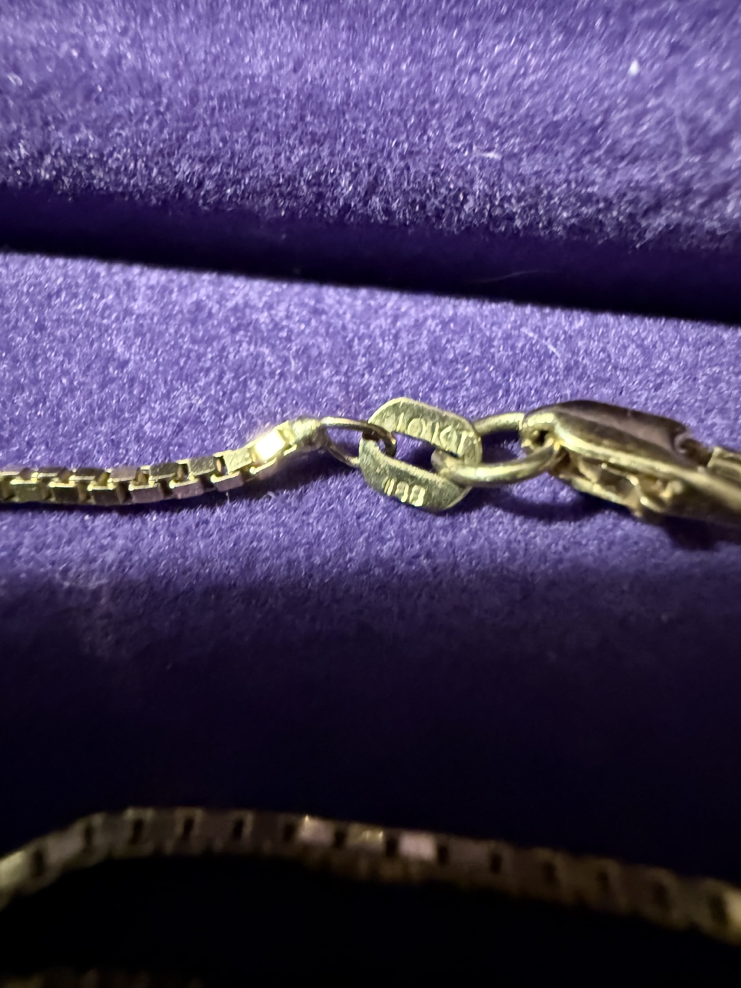 Saint Micheal & parachute man gold chain. 10k - photo 4
