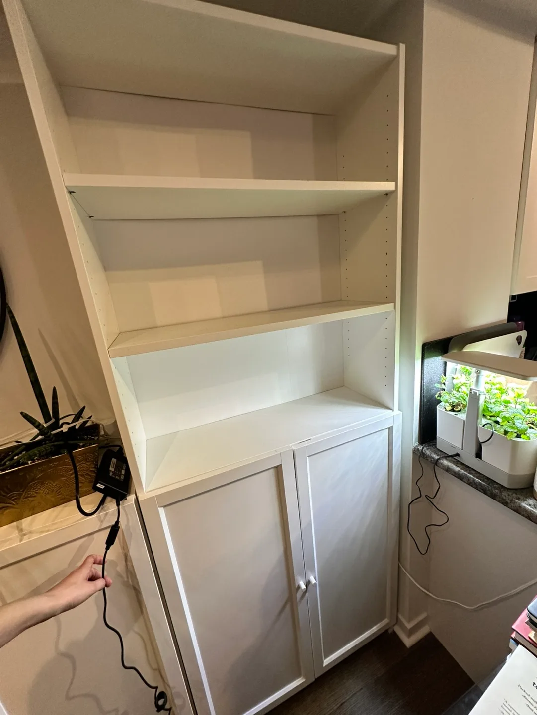 IKEA Billy Bookcase with Cabinet image indicator(2)