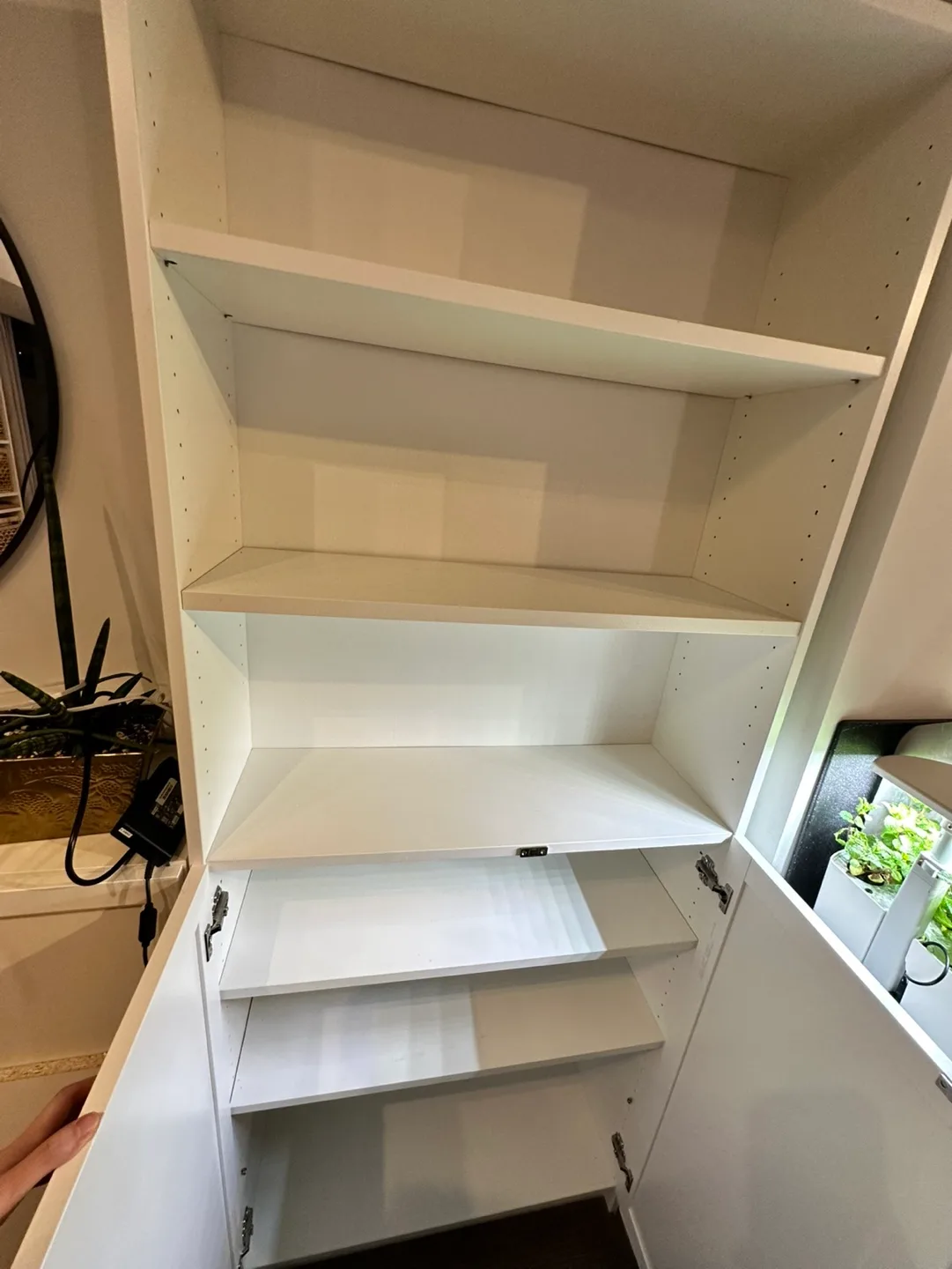 IKEA Billy Bookcase with Cabinet image indicator(3)