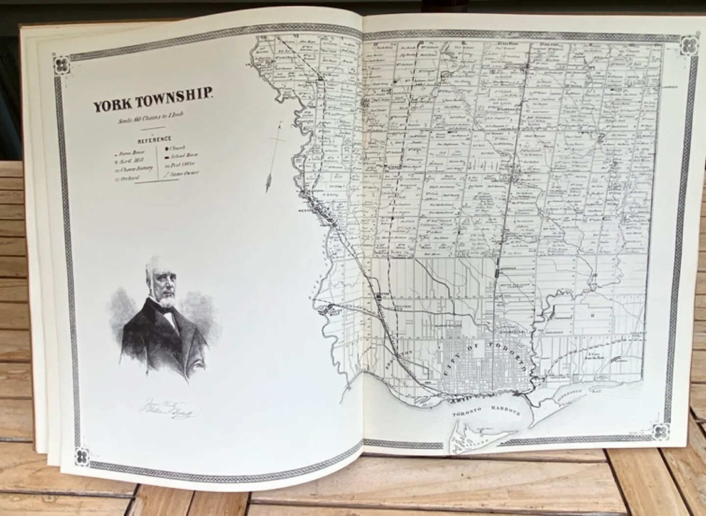 ⭐️Illustrated Large Historical Atlas County of York,1878(1969) image indicator(7)