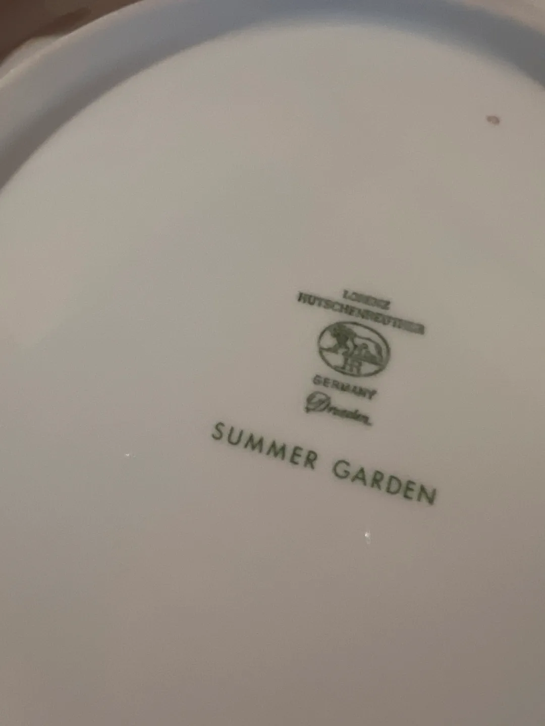 Vintage Lorenz Hutschenreuther Summer Garden Dinnerware image indicator(3)