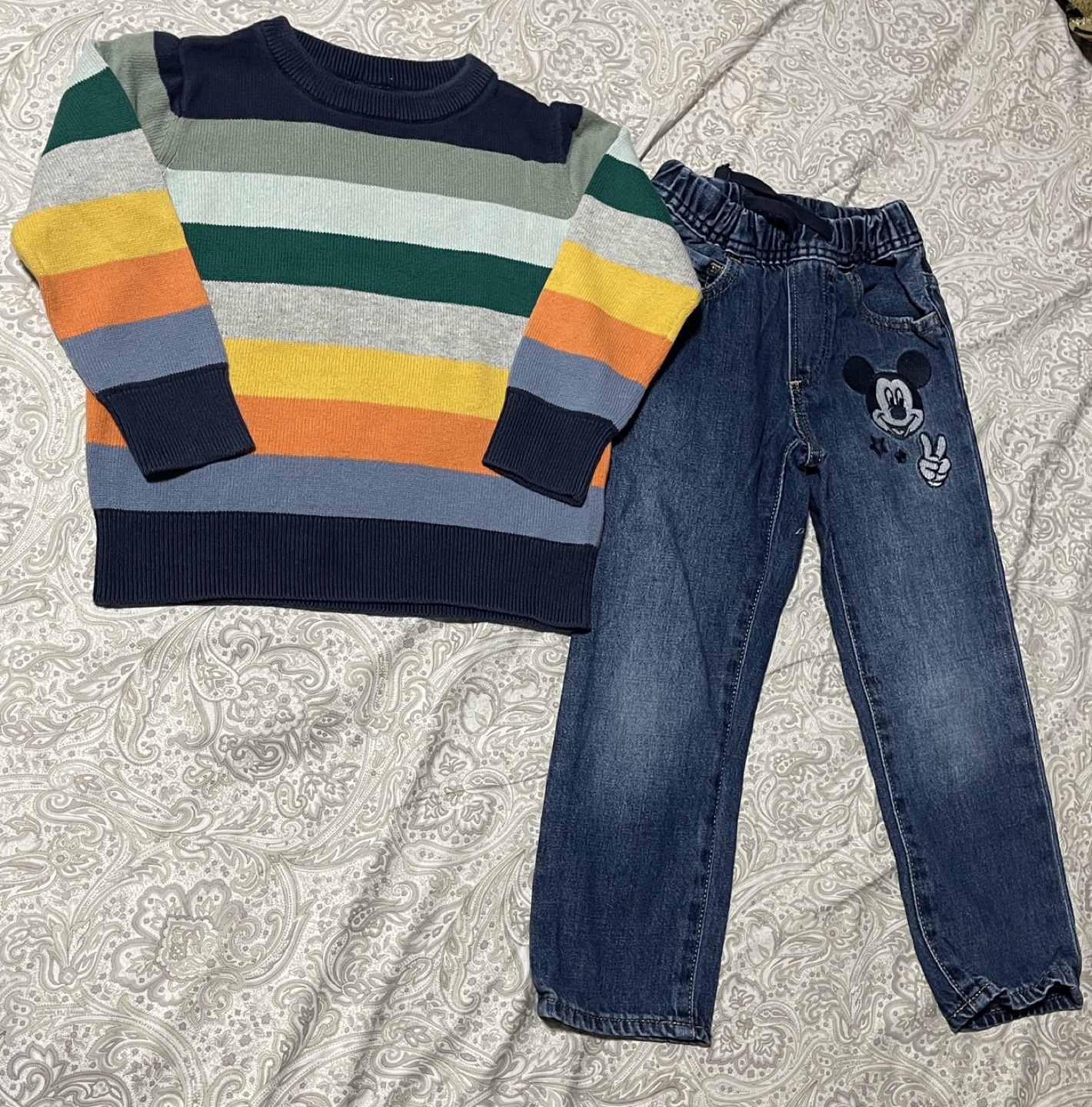 Boys' sweater, jeans #FREECYCLE