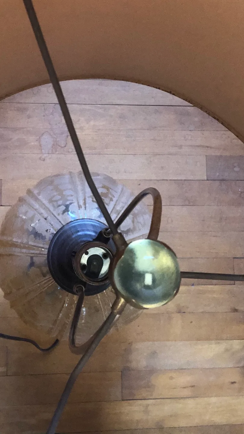 Vintage Glass Table Lamp - Reduced price to $22 image indicator(5)