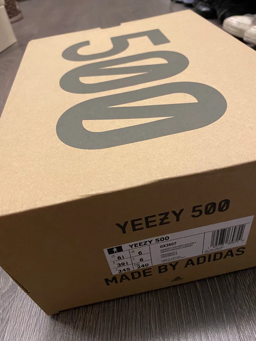 Adidas Yeezy 500 Ash Grey BNWB image indicator(5)