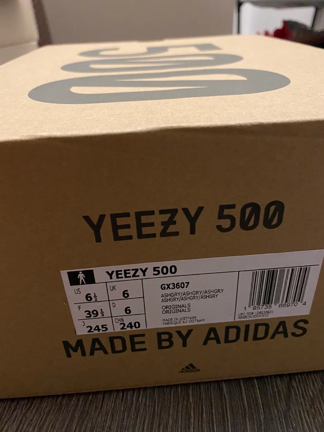 Adidas Yeezy 500 Ash Grey BNWB image indicator(4)