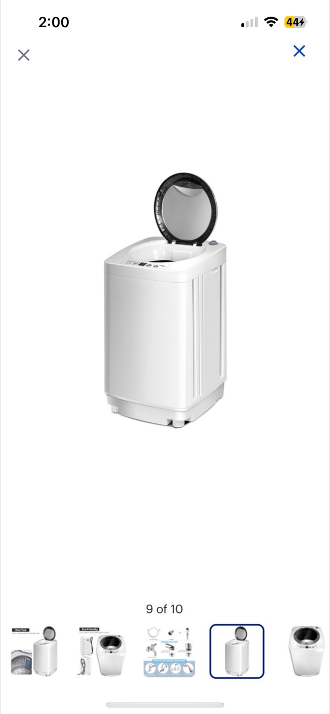 portable Full compact laundry washer spinner - photo 2