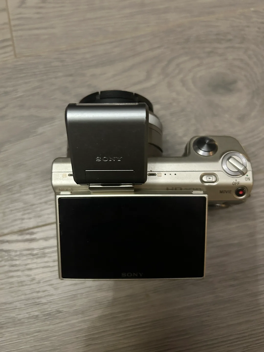 Sony NEX-5 mirrorless digital camera with 3 lenses image indicator(3)