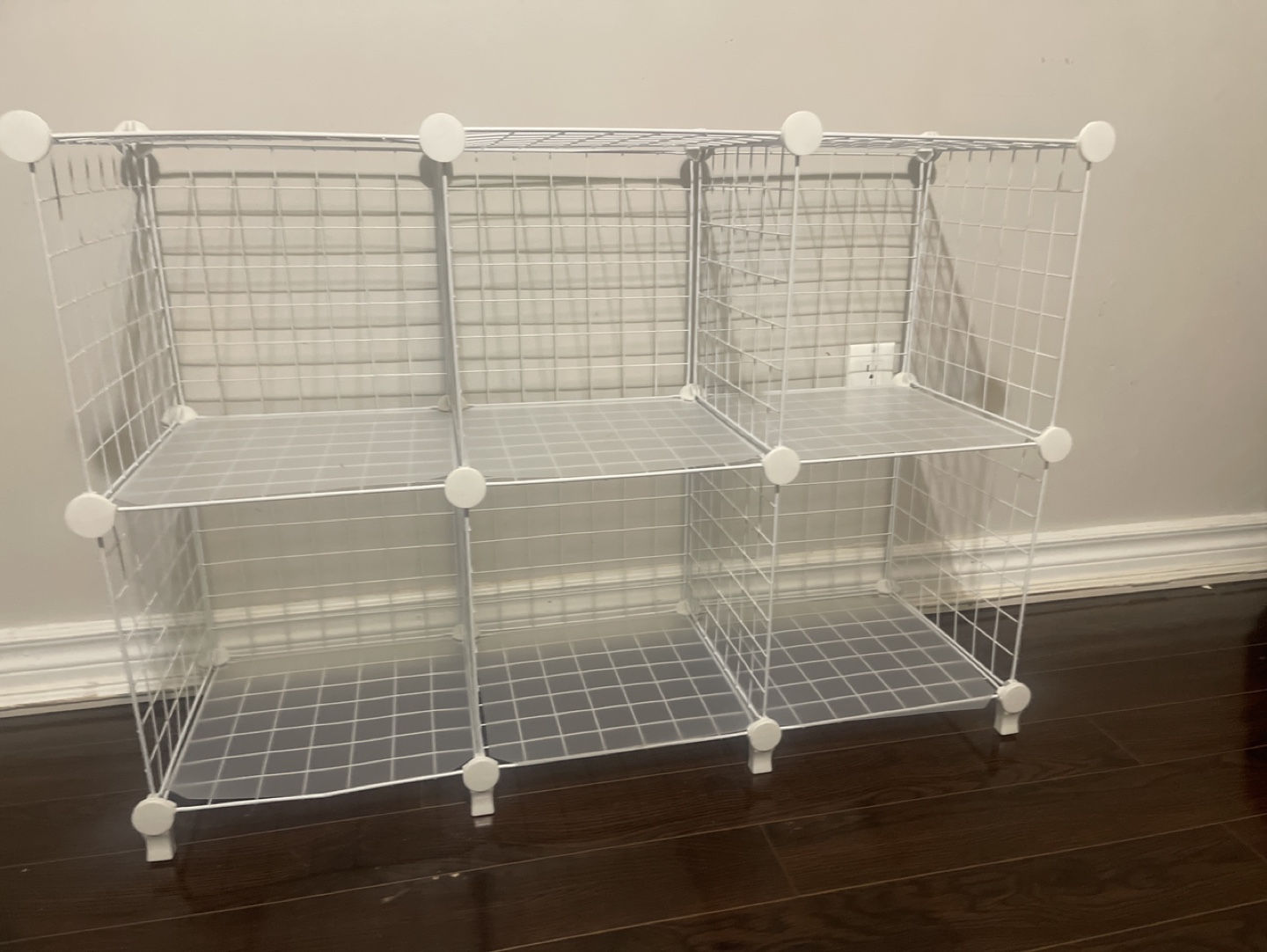 White Cube Storage Organizer