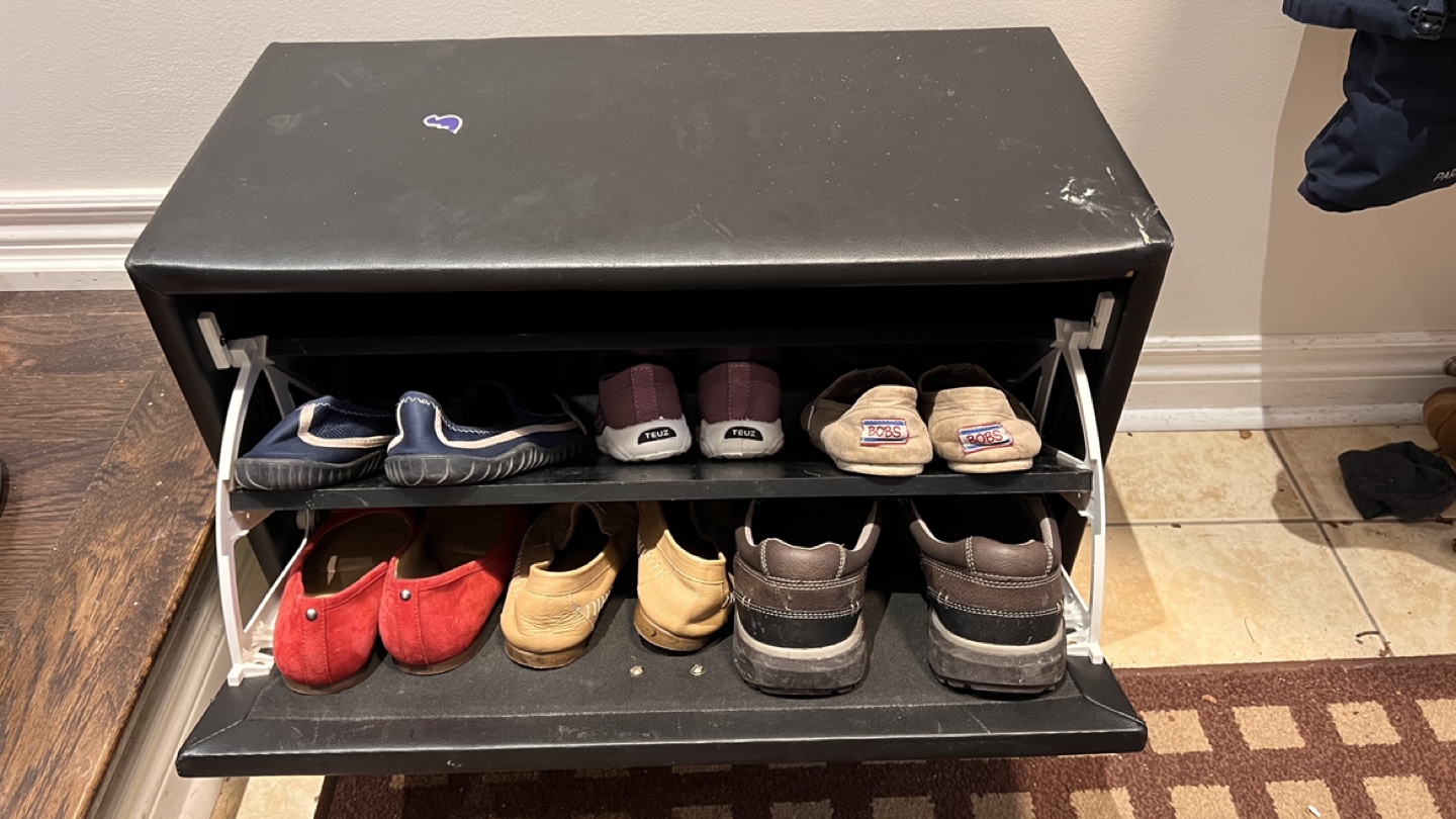 Shoe Storage Bench - photo 3